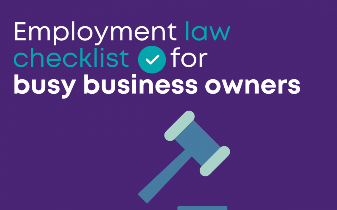 Essential employment law checklist